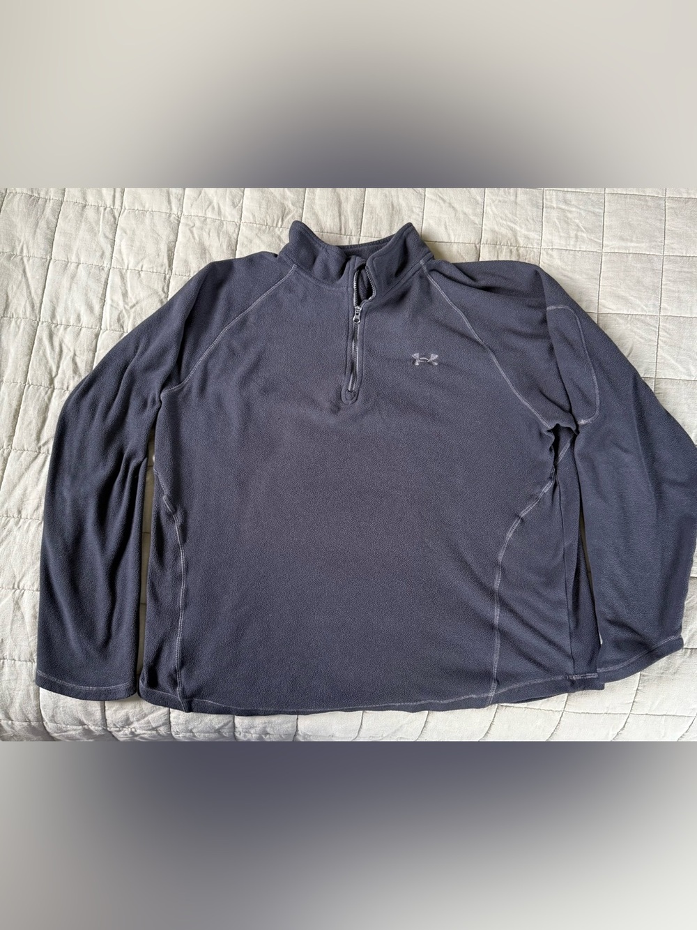 Under Armour Black Fleece Quarter-Zip Pullover